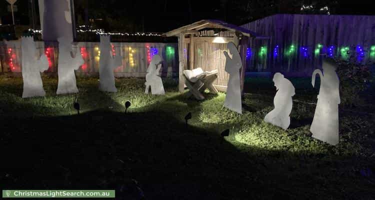 Christmas Light display at 65 Mount View Parade, Croydon