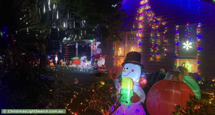 Christmas Light display at  Heather Grove, Ringwood