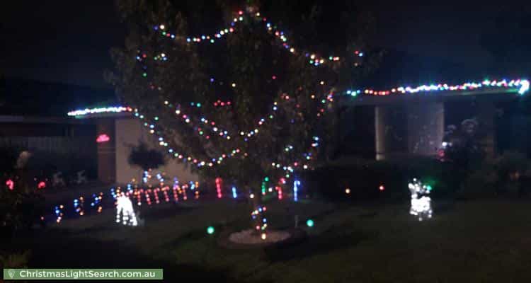 Christmas Light display at 26 Camelia Way, Pakenham