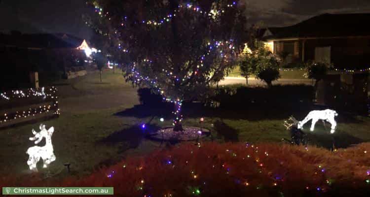 Christmas Light display at 26 Camelia Way, Pakenham