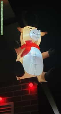 Christmas Light display at 20a Kalimna Avenue, Mulgrave