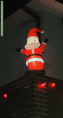 Christmas Light display at 20a Kalimna Avenue, Mulgrave