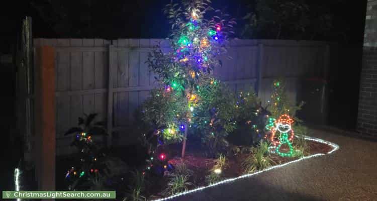Christmas Light display at 20a Kalimna Avenue, Mulgrave