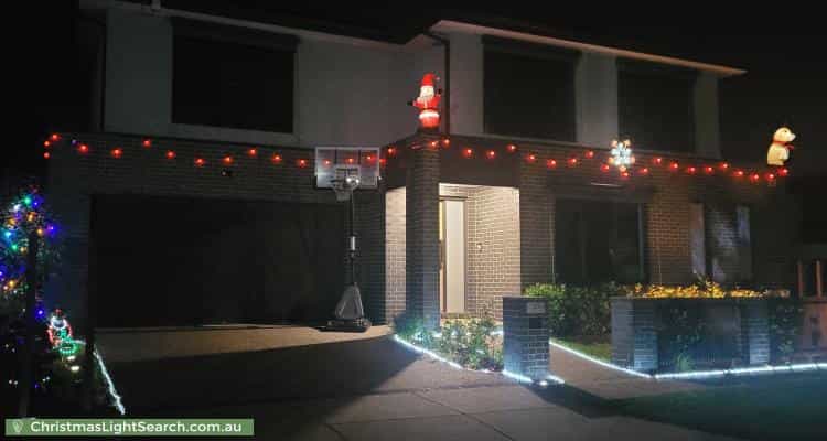 Christmas Light display at 20a Kalimna Avenue, Mulgrave