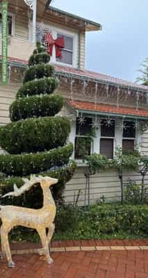 Christmas Light display at 46 Briggs Street, Caulfield