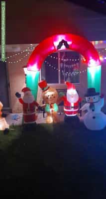 Christmas Light display at 34 Rogers Crescent, Caboolture