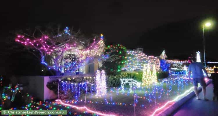 Christmas Light display at  Kanji Loop, Atwell