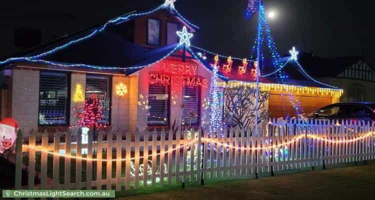 Christmas Light display at  Kanji Loop, Atwell