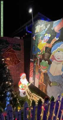Christmas Light display at  Aloma Avenue, Wyndham Vale