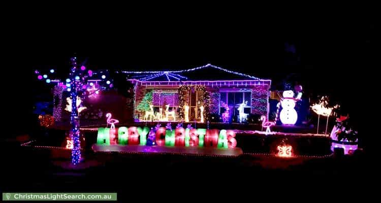 Christmas Light display at 60 Prospect Street, Parkinson