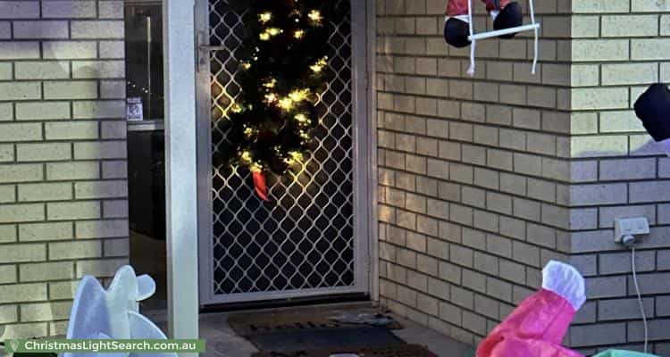 Christmas Light display at 13 Beachport Road, Seaford Rise