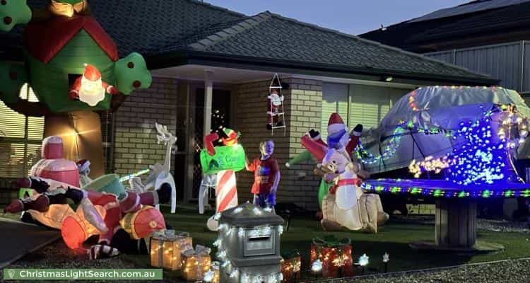 Christmas Light display at 13 Beachport Road, Seaford Rise