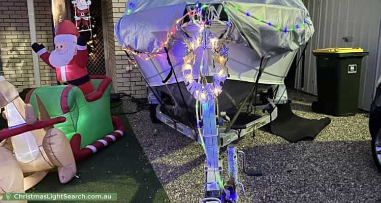 Christmas Light display at 13 Beachport Road, Seaford Rise