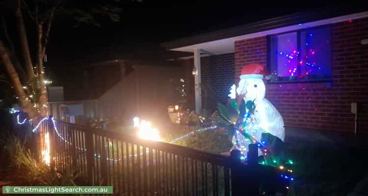 Christmas Light display at 1 Sienna Court, Rowville