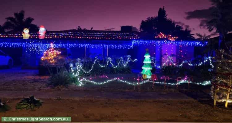 Christmas Light display at 12 Gabriella Drive, Paralowie