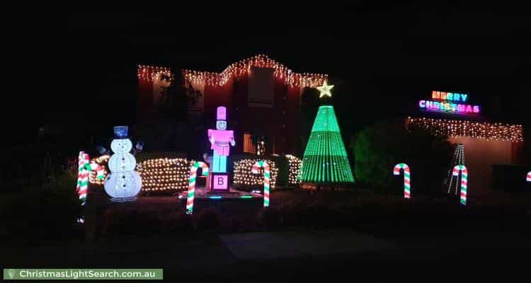 Christmas Light display at 91 Wilmington Avenue, Hoppers Crossing