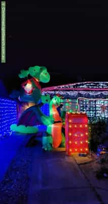 Christmas Light display at 3 Peart Crescent, Murray Bridge