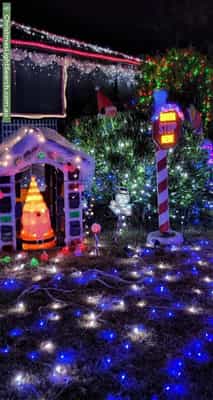 Christmas Light display at 3 Peart Crescent, Murray Bridge