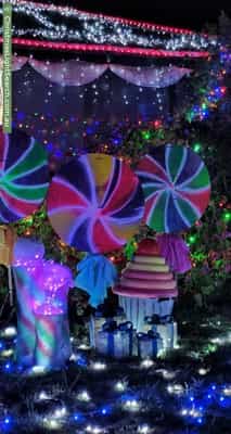 Christmas Light display at 3 Peart Crescent, Murray Bridge