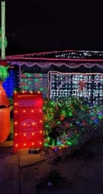 Christmas Light display at 3 Peart Crescent, Murray Bridge