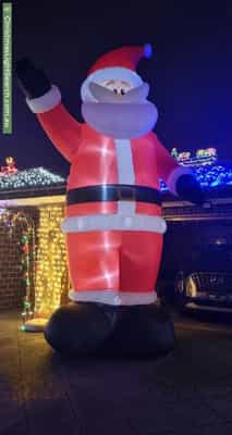 Christmas Light display at 8 Henrietta Avenue, Officer