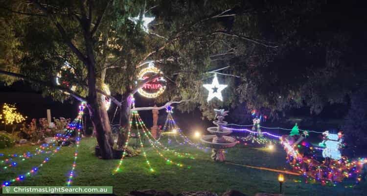 Christmas Light display at 2 Manning Boulevard, Darley