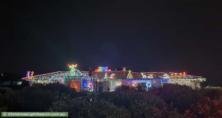 Christmas Light display at 2 Manning Boulevard, Darley