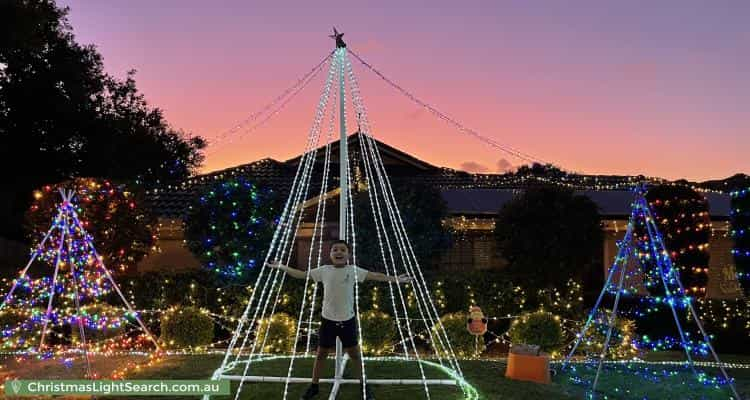 Christmas Light display at 37 Great Eastern Avenue, Sheidow Park