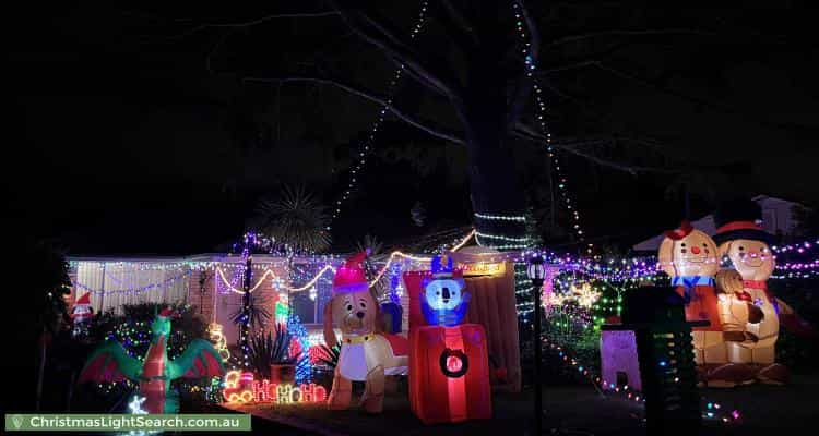 Christmas Light display at 4 Barnardo Close, Wahroonga