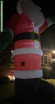 Christmas Light display at 45 Thoresby Grove, Ivanhoe