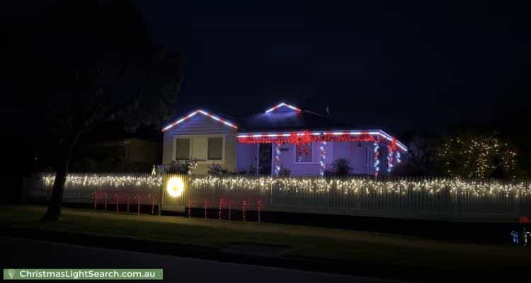Christmas Light display at 23 Longwood Drive, Mornington