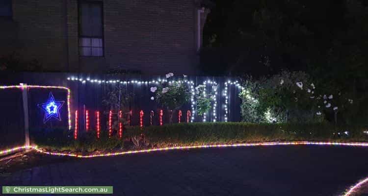 Christmas Light display at 5 Raheen Court, Vermont South