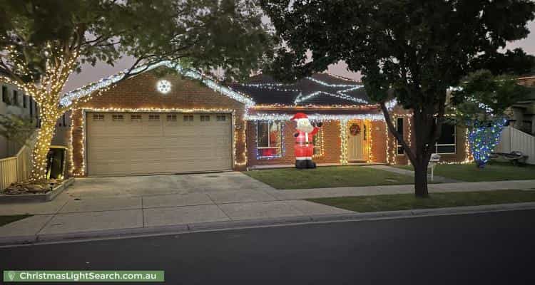Christmas Light display at 32 Springlake Avenue, Caroline Springs