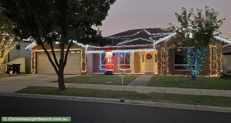 Christmas Light display at 32 Springlake Avenue, Caroline Springs