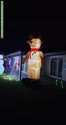 Christmas Light display at 1 Diamond Drive, Cardigan Village