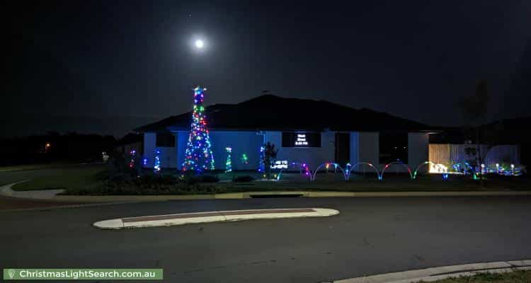 Christmas Light display at 24 Goldencrest Street, Caboolture