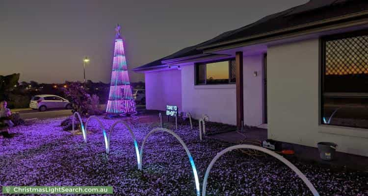 Christmas Light display at 24 Goldencrest Street, Caboolture