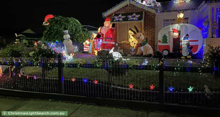 Christmas Light display at 31 Heritage Boulevard, Pakenham