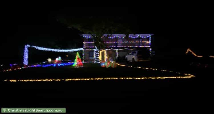 Christmas Light display at 9 Sheppard Avenue, Muswellbrook