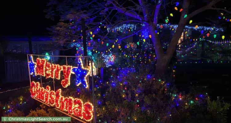 Christmas Light display at Chestnut Avenue, Ferntree Gully