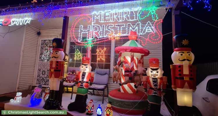 Christmas Light display at 13 Cunningham Crescent, Blacktown