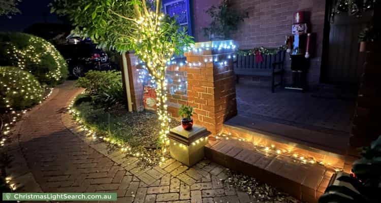 Christmas Light display at 28 Park Street, Moonee Ponds
