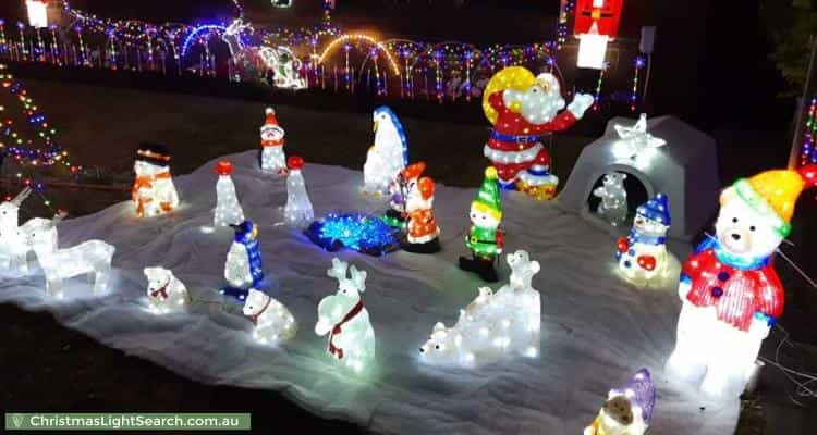 Christmas Light display at 3 Dowling Road, Oakleigh South