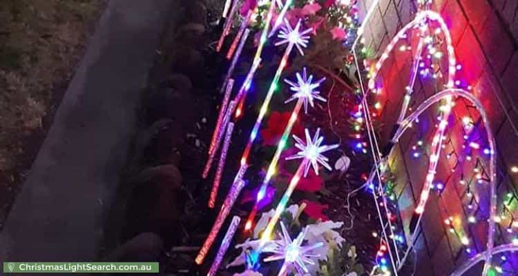 Christmas Light display at 3 Dowling Road, Oakleigh South
