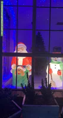 Christmas Light display at 31 Epsilon Close, Woodcroft