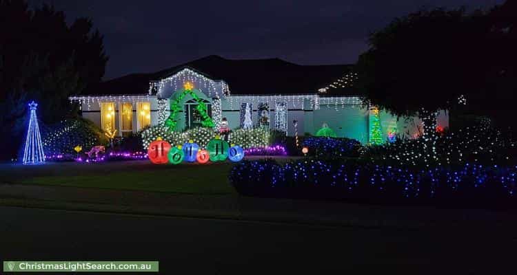 Christmas Light display at 24 Gooden Drive, Nuriootpa
