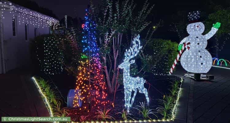 Christmas Light display at 24 Gooden Drive, Nuriootpa