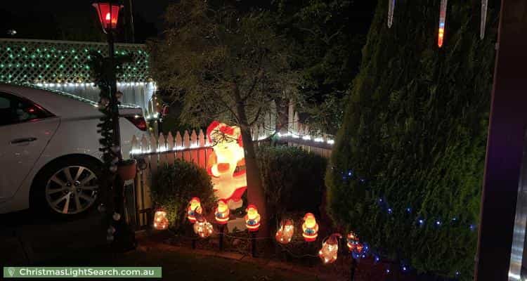 Christmas Light display at 12 Westgate Avenue, Albion