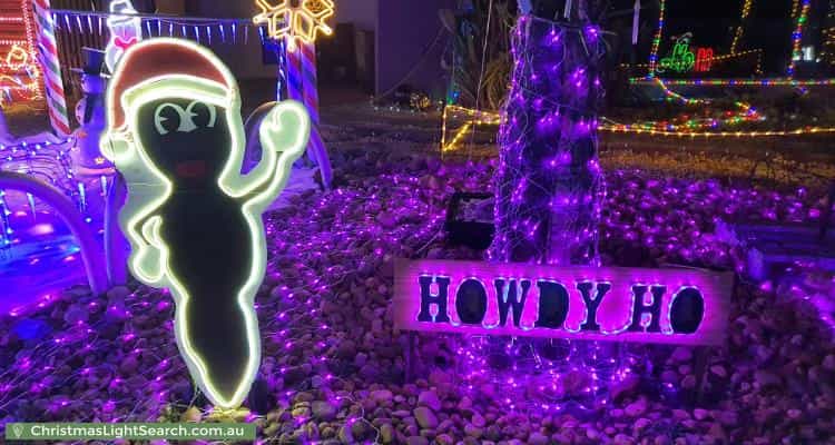 Christmas Light display at 62 Jamieson Way, Point Cook