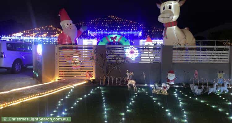 Christmas Light display at 5 Liberty Way, Baldivis